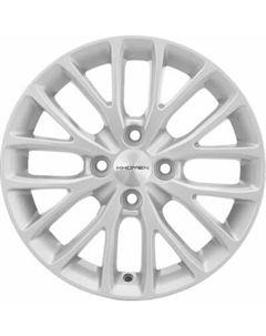Литой диск Khomen KHW1506 Rio 15x6" 4x100мм DIA 54.1мм ET 48мм F-Silver