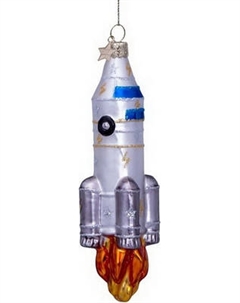 Елочная игрушка Vondels Ракета / 2201000145014