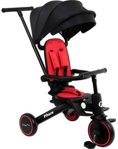 Трехколесный велосипед с ручкой Pituso Leve Pro / T8-Red