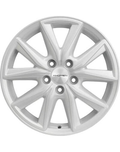 Литой диск Khomen KHW1706 RAV4 17x7" 5x114.3мм DIA 60.1мм ET 39мм F-Silver