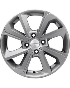 Литой диск Khomen KHW1501 Rio 15x6" 4x100мм DIA 54.1мм ET 48мм Gray