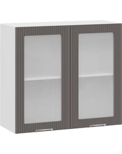 Шкаф навесной для кухни ТриЯ Кимберли 1ВВ8С с двумя дверьми Трия