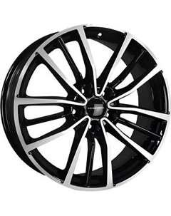 Литой диск Khomen KHW1812 Exeed TXL 18x7" 5x108мм DIA 65.1мм ET 36мм Black FP