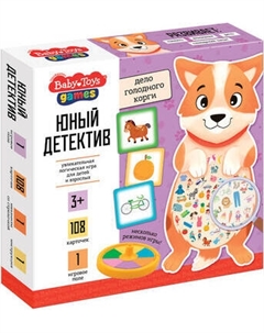 Настольная игра Baby Toys Юный детектив. Дело голодного корги / 05750 Baby toys