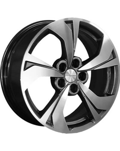 Литой диск Khomen KHW1724 Jac/Москвич 3 17x7" 5x108мм DIA 54.1мм ET 40мм