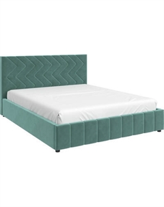 Двуспальная кровать Bravo Мебель Нельсон Зигзаг 120х200 с ПМ стандарт 4 вариант Bravo мебель