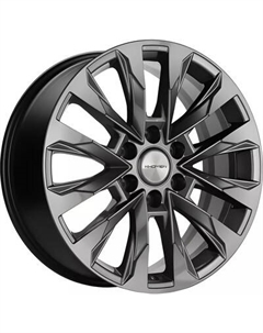 Литой диск Khomen KHW2010 Tank 300/500 20x8" 6x139.7мм DIA 100.1мм ET 36мм Gray