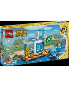 Конструктор Lego Animal Crossing Летайте с авиакомпанией Додо 77051