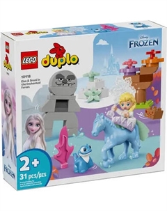 Конструктор Lego Duplo Эльза и Бруни в зачарованном лесу 10418