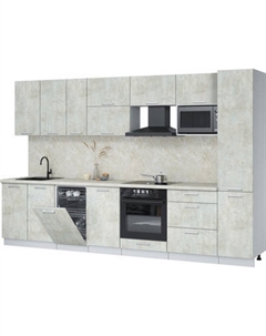 Кухонный гарнитур Интерлиния Мила Лайт 3.3-ПМ4