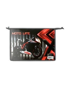 Папка для тетрадей Пчелка Красный мото / ПМ-А4-29