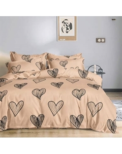 Комплект постельного белья Alleri Эко Сатин 1.5сп / СС-573