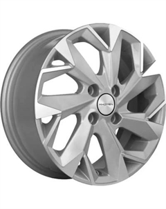 Литой диск Khomen KHW1508 X-Ray 15x6" 4x100мм DIA 60.1мм ET 40мм F-Silver FP
