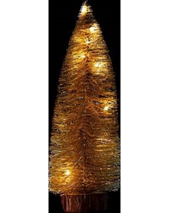 Световая фигурка Luazon Lighting Елка золотистая / 10875993 Luazon lighting