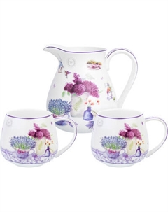 Набор для напитков Elan Gallery Лаванда+кружка 400мл / 420237+3 Elan gallery