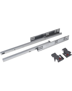 Комплект направляющих мебельных Boyard Push DB8786Zn/400