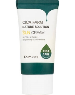 Крем солнцезащитный FarmStay Cica Farm Nature Solution Sun Cream SPF50+/PA+++ Farmstay