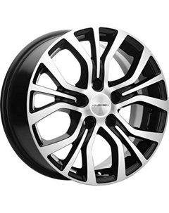 Литой диск Khomen KHW1608 Geely Coolray 16x6.5" 5x114.3мм DIA 54.1мм ET 45мм