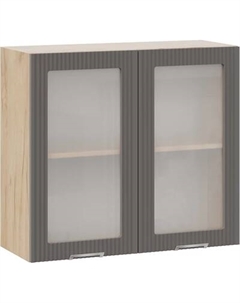 Шкаф навесной для кухни ТриЯ Кимберли 1ВВ8С с двумя дверьми Трия