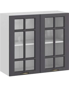 Шкаф навесной для кухни ТриЯ Лина 1ВВ8С с двумя дверьми Трия