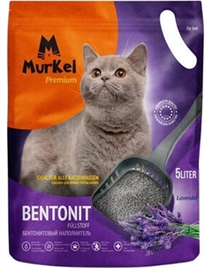 Наполнитель для туалета Murkel Бентонитовый