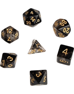 Набор кубиков для настольной игры Время игры Дайсы для ДнД Туман / 6935241
