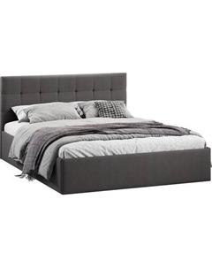 Двуспальная кровать ТриЯ Джоли универсальная с ПМ Тип 1 180x200 и заглушиной Трия