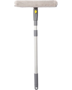 Швабра для мытья окон HomeQueen c шубкой поворотная / 77302 Homequeen