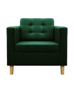 Кресло мягкое Brioli Дилли клетка Д