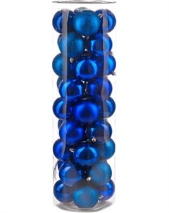 Набор шаров новогодних Ausini VT25-04006-4