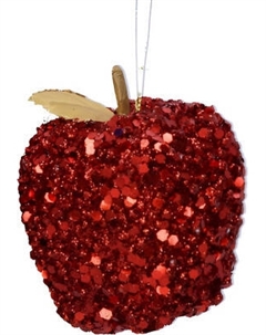 Елочная игрушка Gisela Graham Красный фрукт Arts & Crafts 16041 Gisela graham