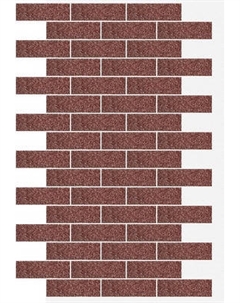 Фасадная панель АМК Кирпич цвет 403 Амк