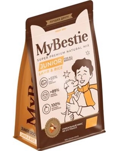 Сухой корм для собак MyBestie Junior с ягненком / 26100108/DOG Mybestie