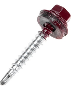 Саморез Kranz Кровельный 4.8х35 RAL 3005 / 1203-4835-3