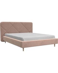 Двуспальная кровать Bravo Мебель Лима 160х200 без ПМ Стандарт 1 вариант Bravo мебель