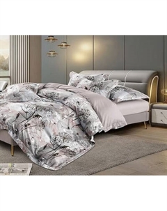 Комплект постельного белья Реноме 2сп Оливковая коллекция. Простыня на резинке УУ 2466