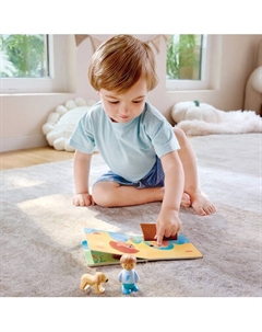 Развивающий игровой набор Hape Мальчик и собака / E3431_HP