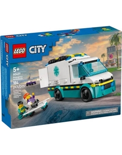 Конструктор Lego City Скорая помощь 60451