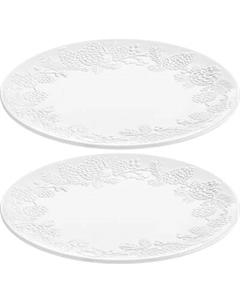 Набор тарелок Elan Gallery Шишки / 950415 Elan gallery