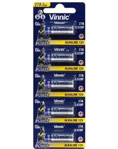 Комплект батареек Vinnic V27 AF Alkaline 12V