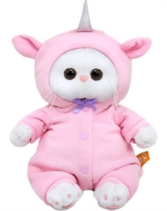 Мягкая игрушка Budi Basa Кошечка Ли-Ли Baby в комбинезоне Единорог / LB-145 Budi basa