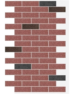 Фасадная панель АМК Кирпич цвет 432 Амк