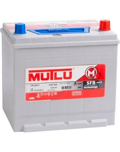 Автомобильный аккумулятор Mutlu Mega Calcium 55D23L 60R 520A