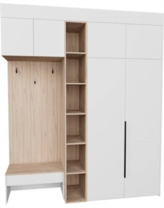 Секция в прихожую Рэйгрупп Рэй P274-B5-2-EBE В5-2