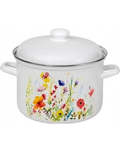 Кастрюля Лысьвенские эмали Цветущий луг / 1615АП2/4