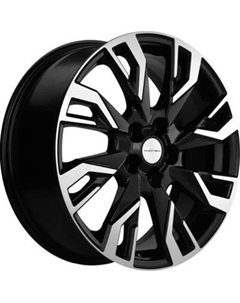 Литой диск Khomen KHW1809 Exeed TXL 18x7" 5x108мм DIA 65.1мм ET 36мм Black FP