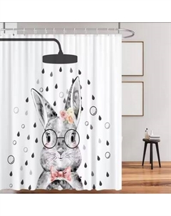 Шторка-занавеска для ванны ILLU 180x180 / LH2431947 Illu