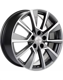 Литой диск Khomen KHW1802 Omoda C5 18x7" 5x108мм DIA 60.1мм ET 33мм