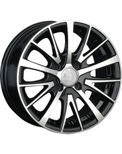 Литой диск LS wheels LS 808 16x7" 5x114.3мм DIA 73.1мм ET 40мм BKF Ls wheels