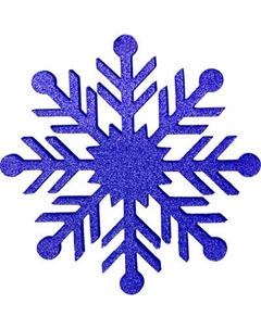 Елочная игрушка GreenTerra Снежинка Резная / 400203-1 Greenterra